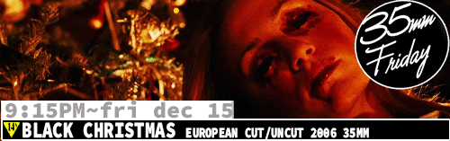 Black Christmas 2006 European Cut/UnCut 35mm